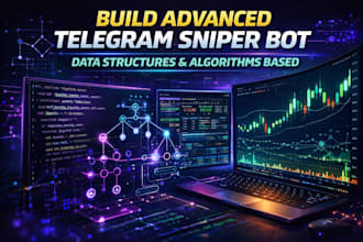create polymarket bot, telegram trading bot, pump fun sniper bot on solana