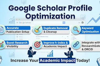 create optimize google scholar citations profile increase research visibility