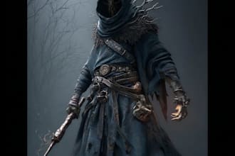 fantasy horror and fantasy horror character