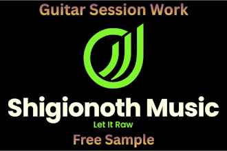 be your session guitarist