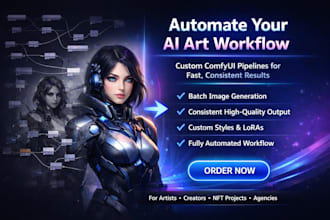 create efficient ai art automation workflows with comfyui