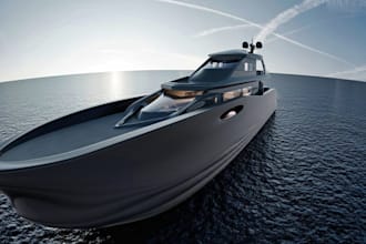 create premium 3d boat and yacht designs for manufacturing,