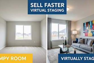 do realistic virtual staging and virtual renovation