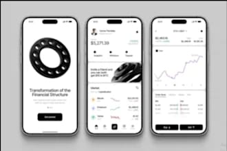 create crypto wallet app, blockchain app, exchange website, stock trading app