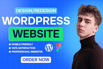 custom responsive wordpress website