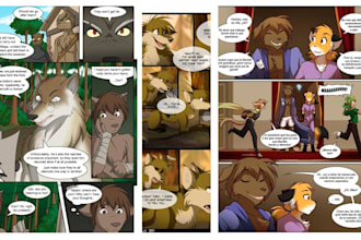 create furry comic furry manga nsfw or sfw anime furry art commission