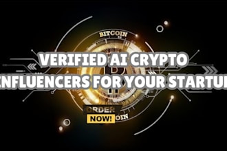 find verified ai crypto influencers for your startup