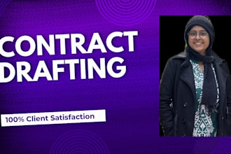provide contract or agreement drafting services