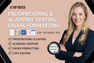 proofread edit structure your content academics support ebook editing copy