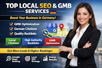 do local SEO gmb optimization german citations high quality backlinks