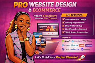 design wix ionos strikingly pagefly jimdo readymag landing page website redesign