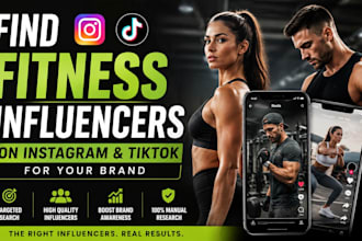 find fitness influencers on instagram tiktok for your brand