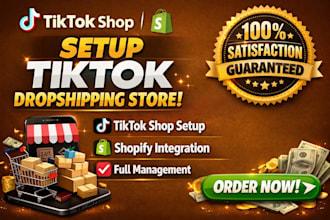 create tik tok shop setup tiktok dropshipping manager shopify integration