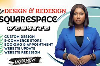 build squarespace website development, redesign squarespace, website development