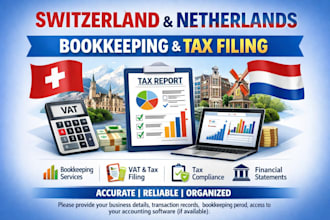 do switzerland and netherlands bookkeeping, tax filing and compliance