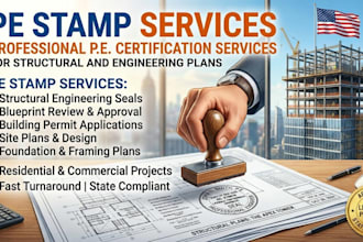 licensed pe stamp utah, pe stamp ohio, pe stamp texas, pe stamp maryland