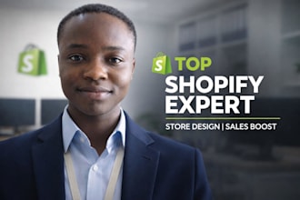 build shopify store design, dropshipping store, or shopify
