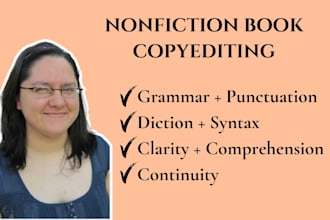 copy edit your nonfiction book