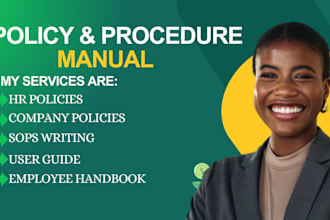 write a detailed home, healthcare policy, procedure manual and HR manuals