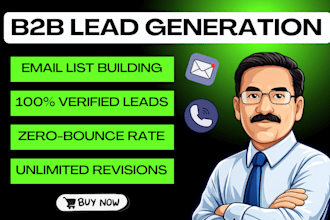 provide b2b lead generation and email list building service