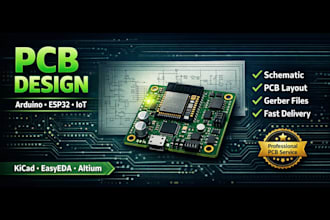 do pcb designs schematics arduino esp32 iot pcb gerber files for jlcpcb kicad