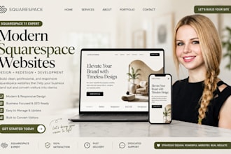 squarespace website squarespace design squarespace redesign squarespace expert