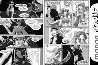 draw manga page manga cover art anime manga action manga manga artist