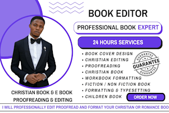 proofread, edit, and format your christian fiction book proofread christian book