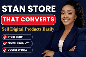 setup stan store digital products stan store marketing linktree payhip beacon ai