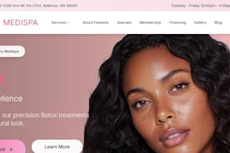 redesign your wix medical spa website to increase bookings