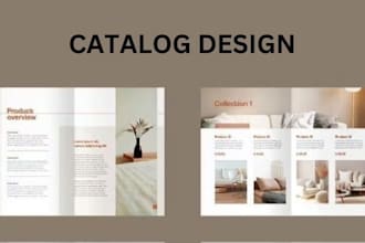 design a professional product catalog for fashion, jewelry and skincare for sale