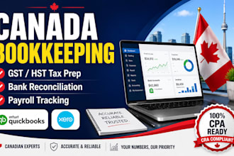 do professional bookkeeping payroll and gst hst tax filing for canada business