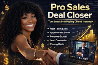 online sales closer sales representative d2c sales closer b2c sales closer