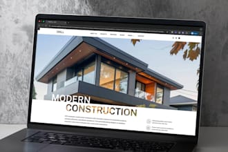 do construction website design