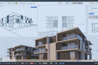 create 3d models from point cloud architectural drawing in archicad