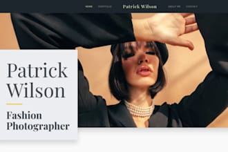 design art gallery website portfolio photography museum website wix squarespace