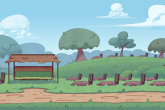 studio standart animation background