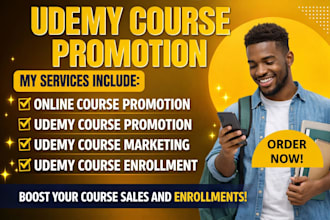 do udemy promotion udemy course marketing udemy online course ads
