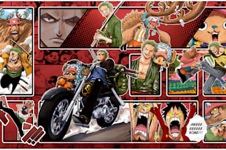 custom playmat design for tcg, one piece card game, anime yugioh, cardbox mockup
