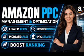 setup, optimise and manage amazon PPC campaigns amazon sponsored ads campaign