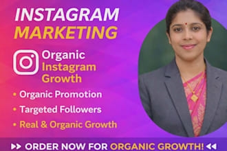 do instagram marketing and organic growth