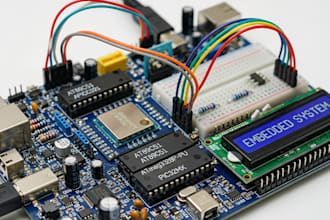 create embedded system using mcu at89c51 atmega328pu pic32mx etc