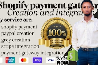 setup verify shopify payment gateways stripe paypal and payment integrattion