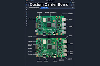 design custom carrier board pcb for raspberry pi cm nvidia jetson radxa altium