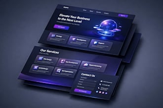 do full stack development of websites