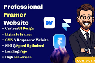 build design migrate framer website framer landing page figma to framer website