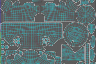 uv unwrap your 3d model