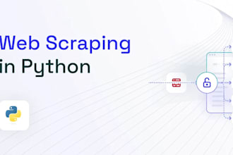 build an advance python web scraping bot for automated data extraction