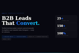 lead generation and email list building