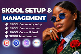 do skool community, skool community manager, skool setup, skool online course